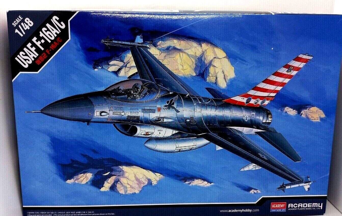 Liimitav mudel Academy 12259 F-16A SUFA 1/48 hind ja info | Liimitavad mudelid | kaup24.ee