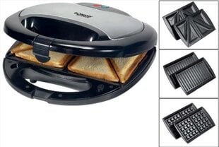 Clatronic ST/WA 3670 sandwich maker 800 W Black,Stainless steel цена и информация | Clatronic Бытовая техника и электроника | kaup24.ee