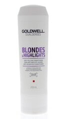 Goldwell Dualsenses Blondes&HighLights palsam 200ml цена и информация | Бальзамы, кондиционеры | kaup24.ee