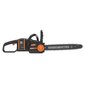 WORX WG385E chainsaw 40 cm 2x 20V 4,0Ah Black, Orange цена и информация | Elektrilised saed, mootorsaed ja tarvikud | kaup24.ee