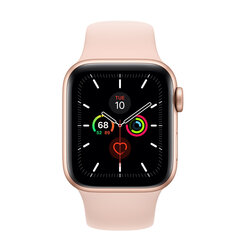 Apple Watch Series 5 40mm GPS, Gold (kasutatud, seisukord A) hind ja info | Nutikellad (smartwatch) | kaup24.ee