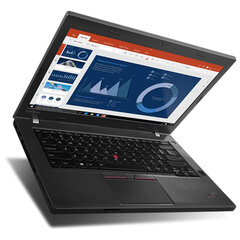 Lenovo T460 i5-6300U 16GB 120GB SSD Windows 10 Professional цена и информация | Записные книжки | kaup24.ee