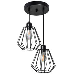 Rippuv laelamp topeltmetallist 392196 цена и информация | Люстры | kaup24.ee