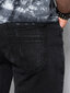Meeste teksad Skinny Fit Ombre P1060, must цена и информация | Meeste teksad | kaup24.ee