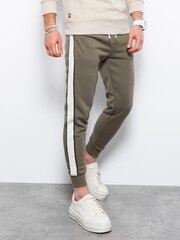 Мужские спортивные штаны «Омбре P865», оливковые цена и информация | Мужские брюки | kaup24.ee