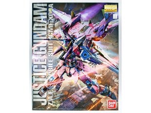 Bandai - MG Justice Gundam, 1/100, 63150 hind ja info | Klotsid ja konstruktorid | kaup24.ee