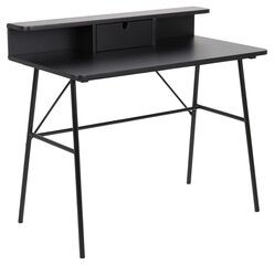 Письменный стол Pascal, черный цвет цена и информация | Компьютерные, письменные столы | kaup24.ee