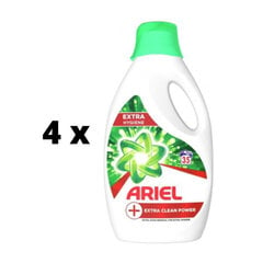 Жидкое моющее средство Ariel Extra Clean, 35 стирок по 4 шт. упаковка цена и информация | Моющие средства | kaup24.ee