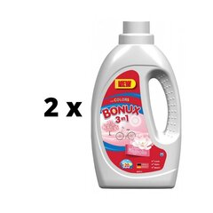 Vedel pesuaine Bonux Color, Pure Magnolia, 1,1L/20 pesu x 2tk. pakett цена и информация | Средства для стирки | kaup24.ee