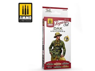 Набор акриловых красок Ammo Mig Mig Dak Uniforms Afrika Korps Figures, 7038 цена и информация | Принадлежности для рисования, лепки | kaup24.ee