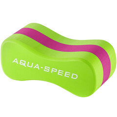 Ujumislaud Aqua-Speed "3" juunior kol. 06 kaheksa kujuline, roheline / roosa hind ja info | Ujumislauad, ujumisnuudlid | kaup24.ee