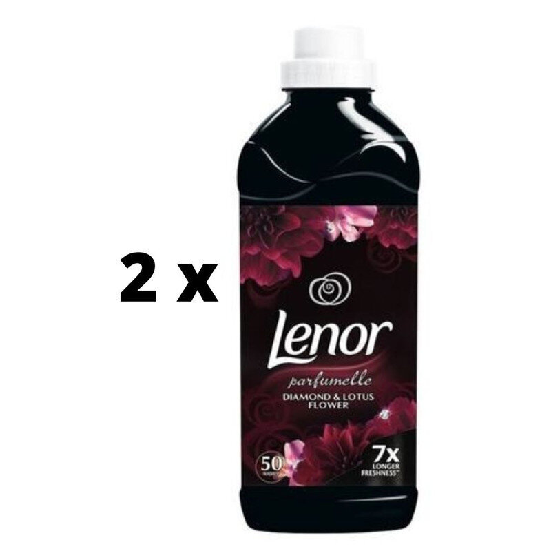 Kangapehmendaja Lenor Diamond & Lotus Flower, 750ml x 2 tk. pakett цена и информация | Pesuvahendid | kaup24.ee