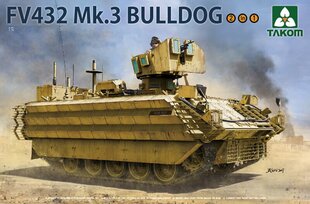 Сборная пластиковая модель Takom - FV432 Mk.3 Bulldog British APC (2 in 1), 1/35, 2067 цена и информация | Конструкторы и кубики | kaup24.ee