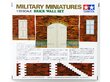 Tamiya - Brick Wall Set, 1/35, 35028 цена и информация | Klotsid ja konstruktorid | kaup24.ee