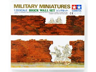 Сборная модель Tamiya - Brick Wall Set, 1/35, 35028 цена и информация | Конструкторы и кубики | kaup24.ee