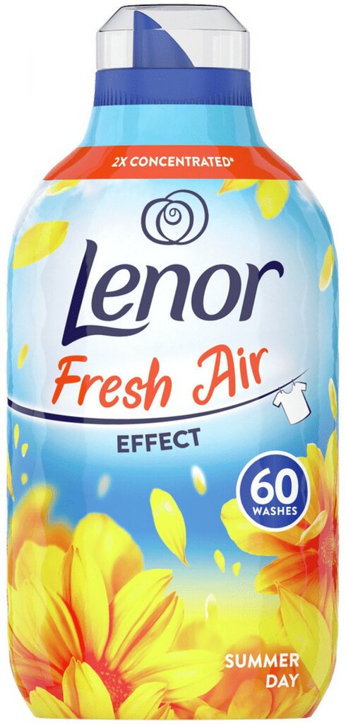 Pehmendaja Lenor Summer Day, 504ml x 2 tk. pakett hind ja info | Pesuvahendid | kaup24.ee