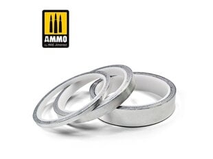 AMMO MIG - ALUMINIUM TAPE 5 mm x 10 m, AMIG8249 цена и информация | Принадлежности для рисования, лепки | kaup24.ee