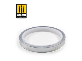 AMMO MIG - ALUMINIUM TAPE 10 mm x 10 m, AMIG8250 цена и информация | Принадлежности для рисования, лепки | kaup24.ee