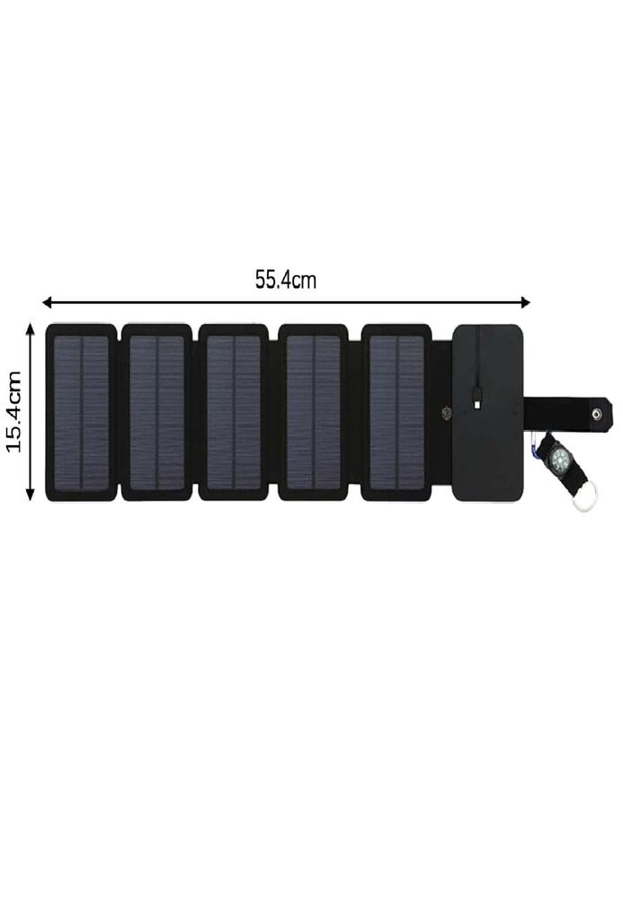 Kokkupandav 10W päikeseenergia laadija Kaasaskantav 5V 2.1A USB цена и информация | Akupangad | kaup24.ee