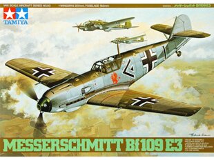 Сборная пластиковая модель Tamiya - Messerschmitt Bf 109E3, 1/48, 61050 цена и информация | Конструкторы и кубики | kaup24.ee