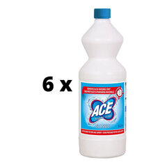 Отбеливатель для тканей Ace Regular, 1 л x 6 шт. упаковка цена и информация | Моющие средства | kaup24.ee