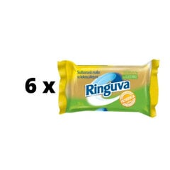 Мыло хозяйственное Ringuva, с кокосом, 150 г x 6 шт. упаковка цена и информация | Моющие средства | kaup24.ee