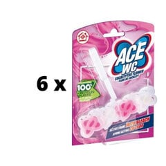 WC-värskendaja-puhastusvahend Ace, Eucalyptus Flower, 48 g x 6 tk. pakett цена и информация | Очистители | kaup24.ee