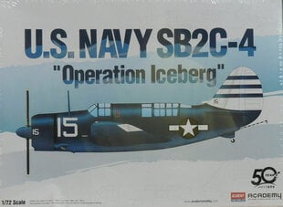 Liimitav mudel Academy 12545 U.S.Navy SB2C-4 Operation Iceberg 1/72 hind ja info | Liimitavad mudelid | kaup24.ee