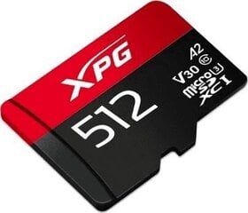 Карта памяти ADATA, AUSDX512GUI3XPGA2-R цена и информация | Карты памяти для телефонов | kaup24.ee