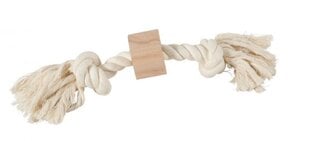 ZOLUX WILD A rope toy, 2 knots, with a wooden disc hind ja info | Mänguasjad koertele | kaup24.ee