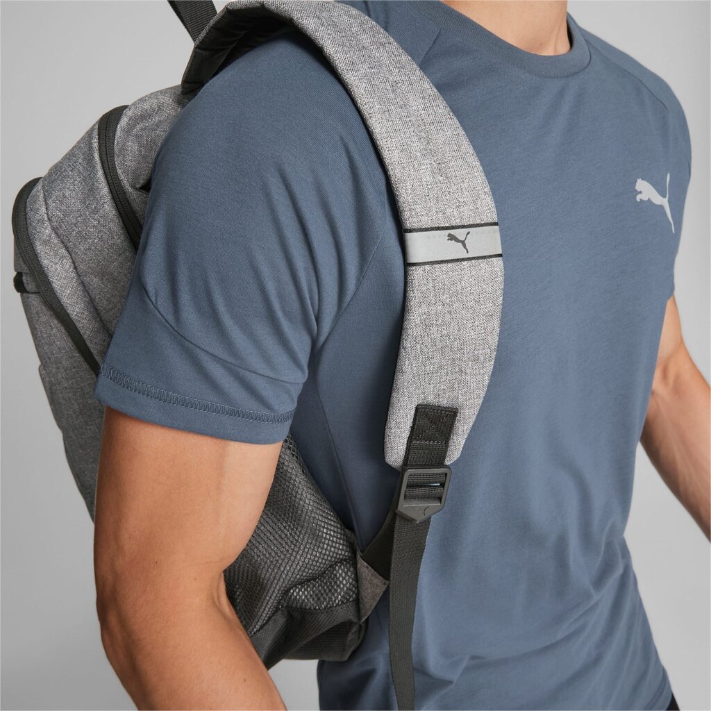 Seljakott Puma Buzz Backpack, 26 l, medium gray heather hind ja info | Spordikotid, seljakotid | kaup24.ee