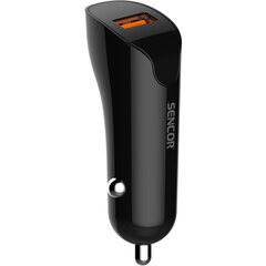 Зарядное устройство USB Sencor для зарядки в машине цена и информация | Зарядные устройства для телефонов | kaup24.ee