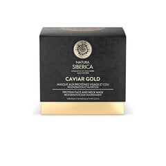 Toitev näo ja kaela mask kaaviariga Siberica Professional Caviar Gold Protein 50 ml цена и информация | Маски для лица, патчи для глаз | kaup24.ee