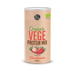 Segu Diet Food Organic Vege Protein Mix (Maasika, 500g) цена и информация | Витамины, пищевые добавки, препараты для хорошего самочувствия | kaup24.ee