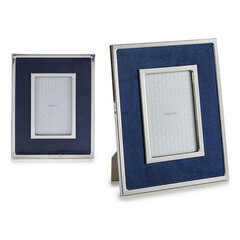 Pildiraam photo frame 15 x 10 cm, suede/aluminium dark blue hind ja info | Pildiraamid | kaup24.ee
