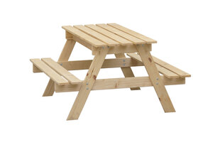 Детский деревянный стол Timbela со съемной столешницей M010-1 цена и информация | Садовые столы и столики | kaup24.ee