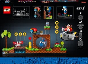 21331 LEGO® Ideas Sonic the Hedgehog. Roheliste mägede piirkond цена и информация | Конструкторы и кубики | kaup24.ee