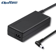 Adapter LG monitorile Qoltec 51774 AC 25W 19V 1,3A ( 6,5 mm x 4,4 mm) ühendus + toitekaabel hind ja info | USB jagajad, adapterid | kaup24.ee