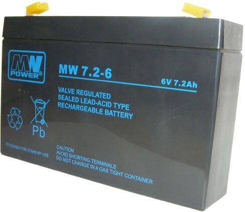 Battery MPL Power Elektro MWS 7.2-6 hind ja info | Akud | kaup24.ee