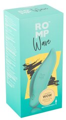 Romp Wave Lay-On Silicone Vibrator, 4.5", Mint цена и информация | Вибраторы | kaup24.ee