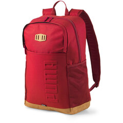 Seljakott Puma S Backpack, 27 l, Intense red hind ja info | Spordikotid, seljakotid | kaup24.ee