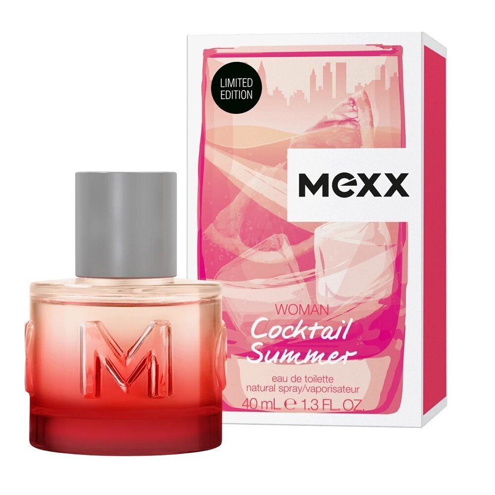 Tualettvesi Mexx Summer Cocktail EDT naistele 40 ml hind ja info | Naiste parfüümid | kaup24.ee