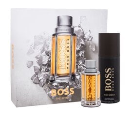 Набор для мужчин Hugo Boss The Scent для мужчин: туалетная вода EDT 50 мл + дезодорант 150 мл цена и информация | Мужские духи | kaup24.ee