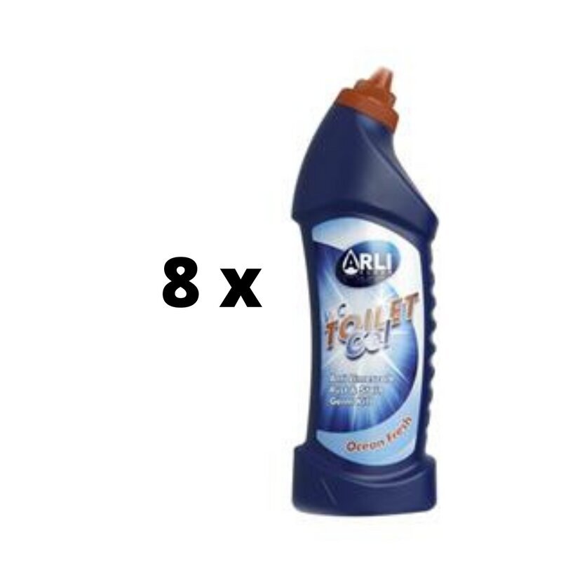 Wc geel Arli Clean, 750 ml x 8 tk цена и информация | Puhastusvahendid | kaup24.ee