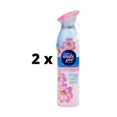 Õhuvärskendaja Ambi Pur Blossom&Breeze, 300 ml x 2 tk hind ja info | Õhuvärskendajad | kaup24.ee