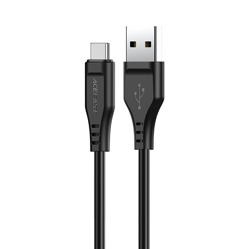 Telefonijuhe Acefast USB, USB-C, 1.2m, 3A цена и информация | Mobiiltelefonide kaablid | kaup24.ee