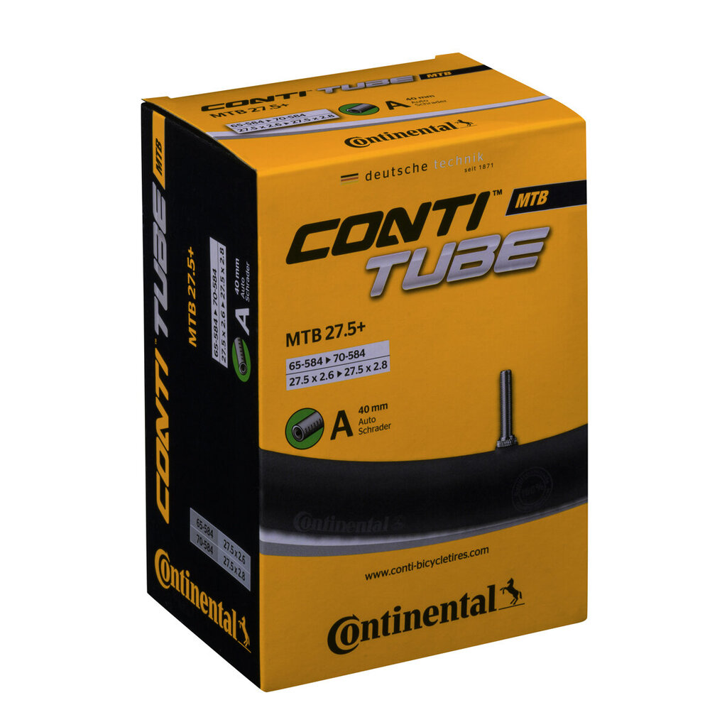 Sisekumm Continental MTB 27.5 B+ 57-&gt;70-584 hind ja info | Jalgratta sisekummid ja rehvid | kaup24.ee