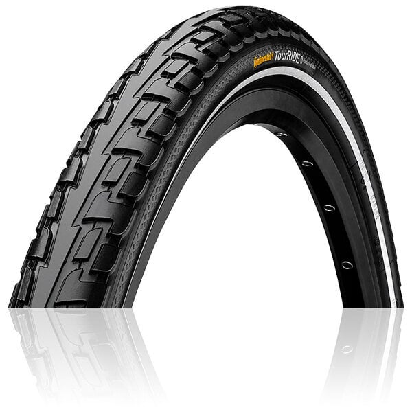 Valisrehv Continental Ride Tour Tire 26x1.75 Black Refl Wire цена и информация | Jalgratta sisekummid ja rehvid | kaup24.ee