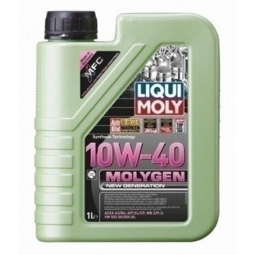 Mootoriõli Liqui Moly Molygen New Generation 10W-40, 5 l цена и информация | Mootoriõlid | kaup24.ee