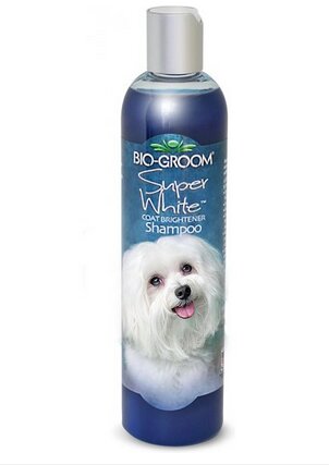 Šampoon heleda karvaga koertele Bio Groom Super White, 355 ml цена и информация | Karvahooldustooted loomadele | kaup24.ee